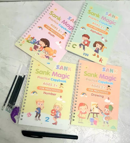 KIT LIBROS MÁGICOS CALIGRAFIA PARA NIÑOS